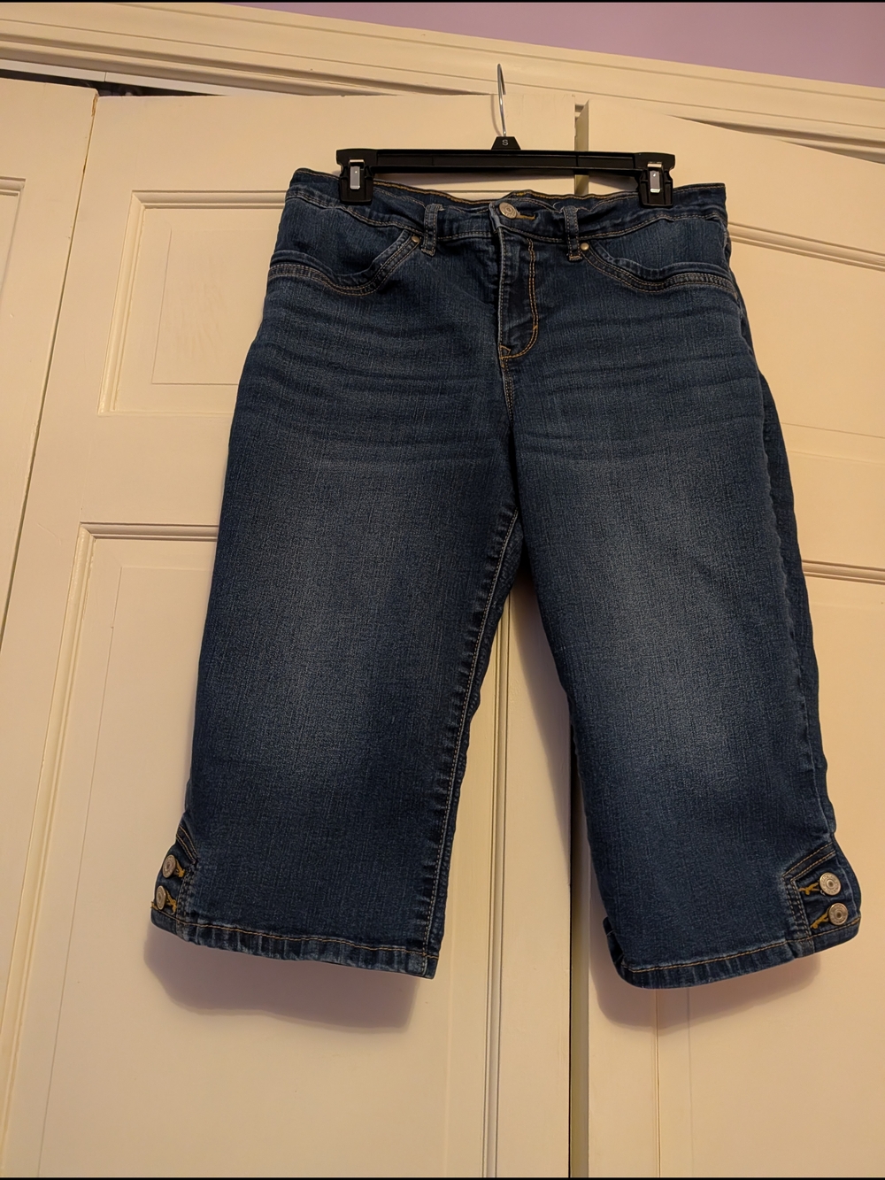Gloria Vandetbilt Skimmer Cropped Jeans
